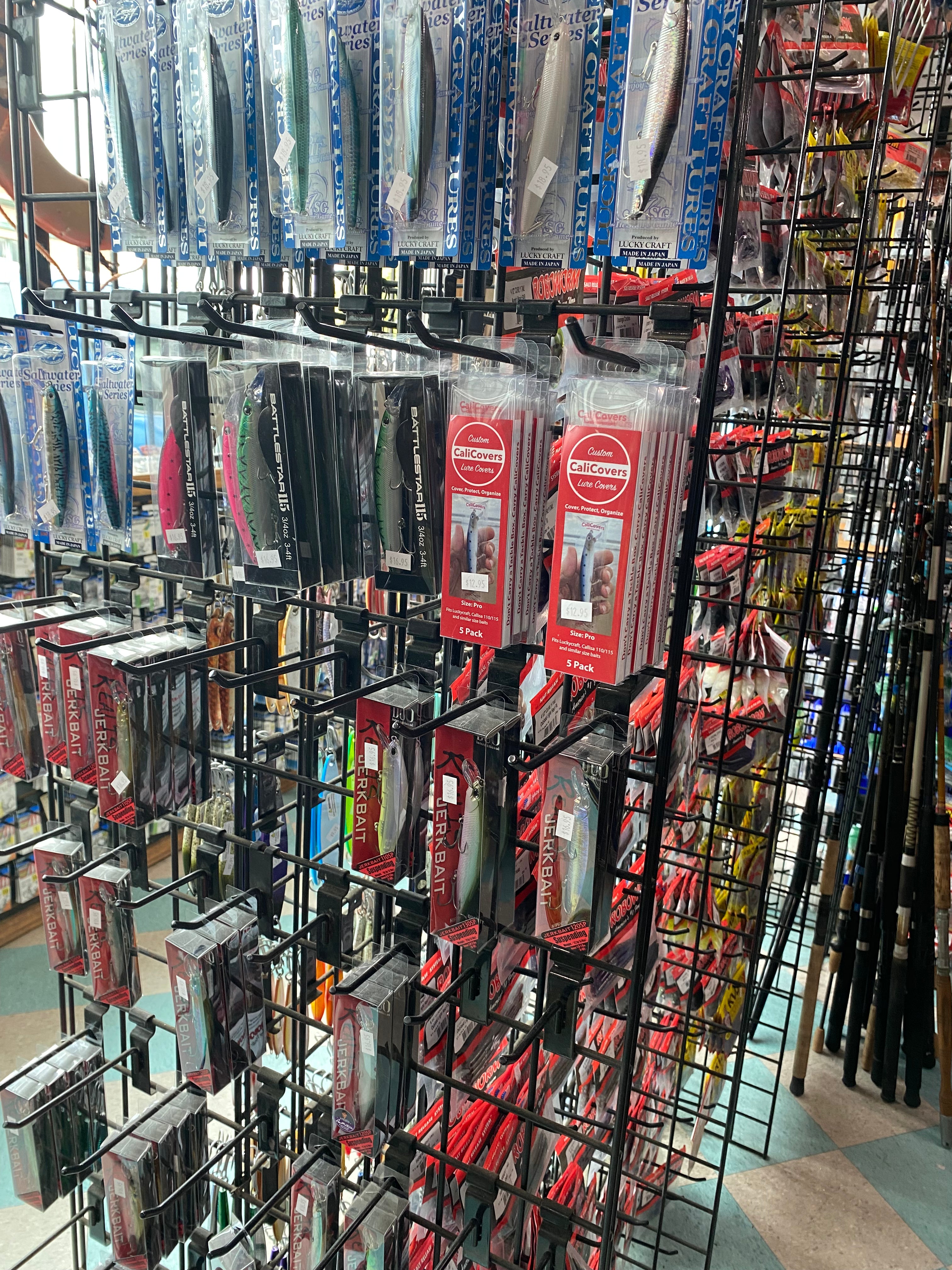 SIZE: SoCal - (3" - 4" / 70-90mm) Baits